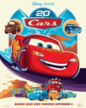 Cars (20th Anniversary) poster